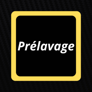 Prélavage